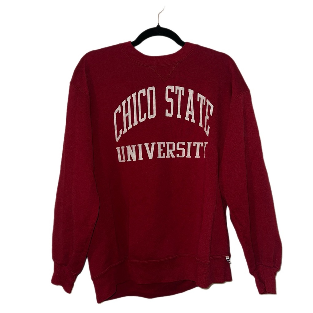 Russell Athletic Red Crewneck Sweatshirt